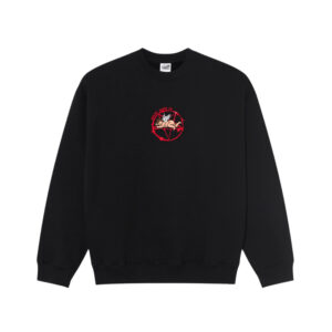 Polar Skate co. Dave Crewneck - Sacrifice - black