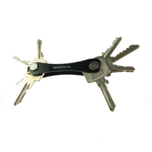 Magenta Key Holder - black