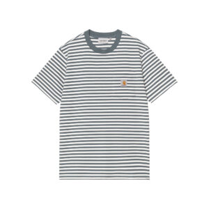 Carhartt WIP Ezra Pocket T-Shirt - blue-wax