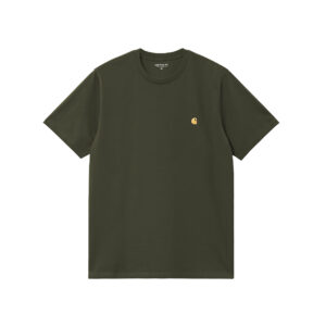 Carhartt Wip Chase Tee - leaf/gold