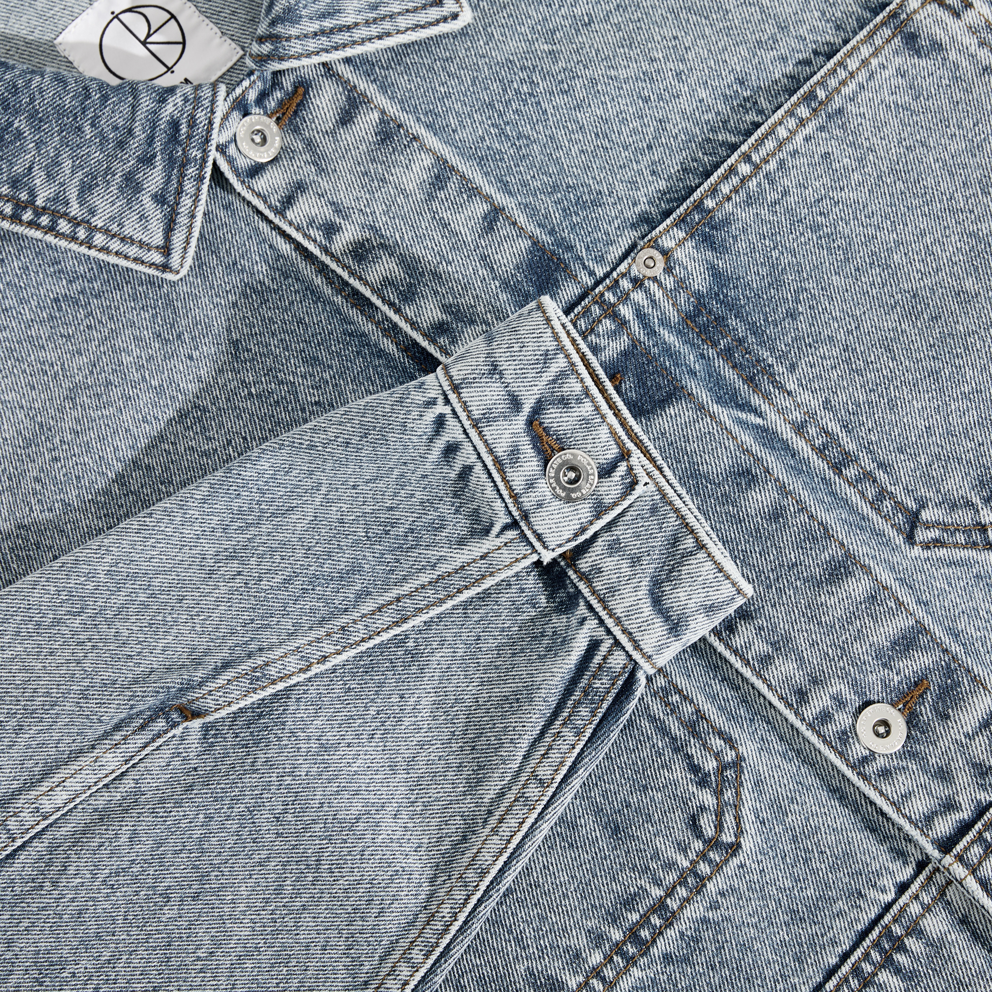 Polar Skate Co. Patrik Jacket - heavy washed blue – Bild 4