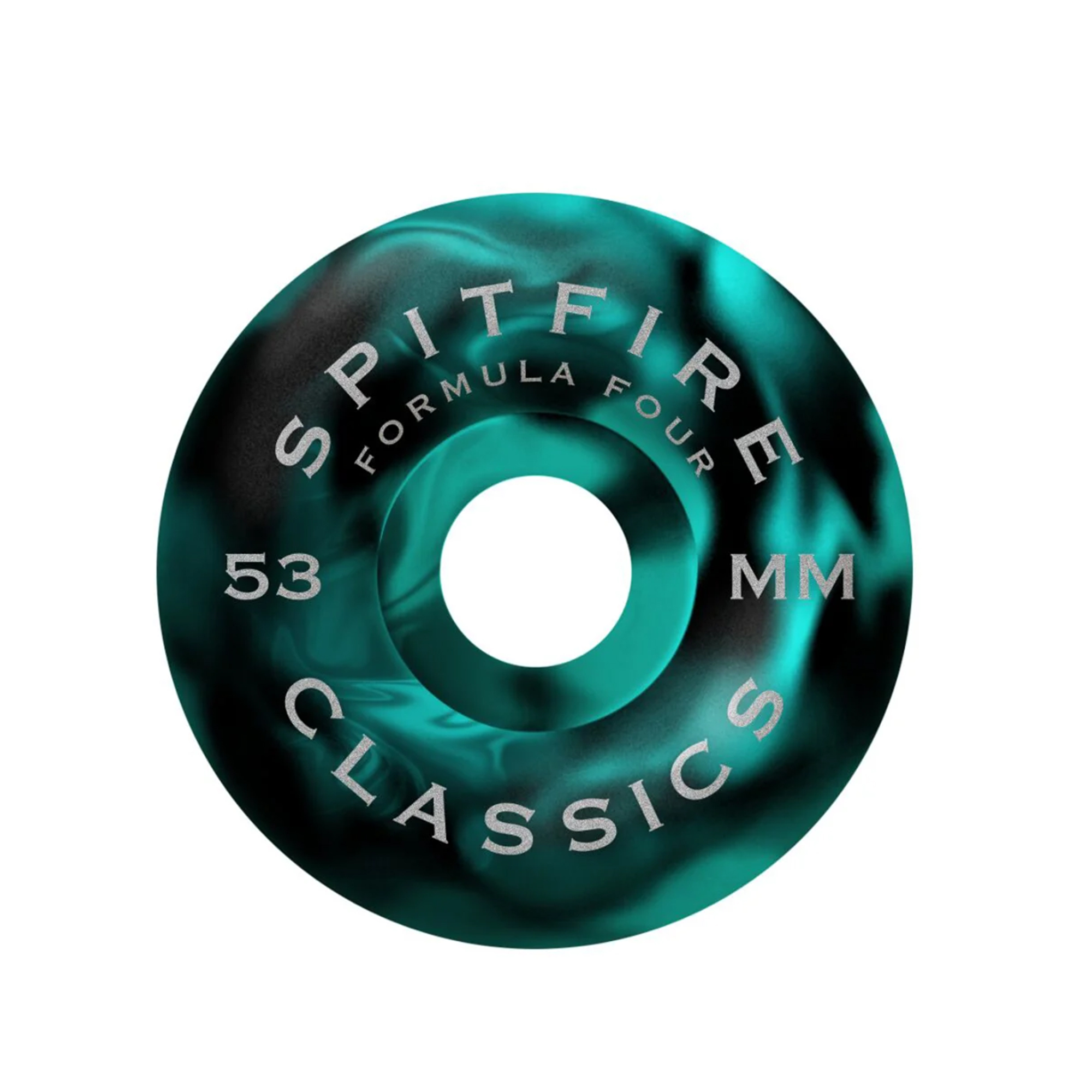 Spitfire F4 Floral Teal/Black Classic 99A 53mm – Bild 2