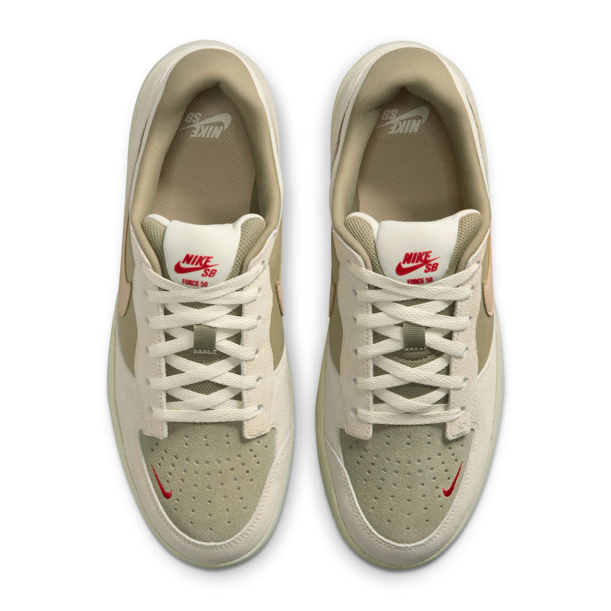 Nike SB Force 58 - Coconut Milk - Neutral Olive – Bild 5