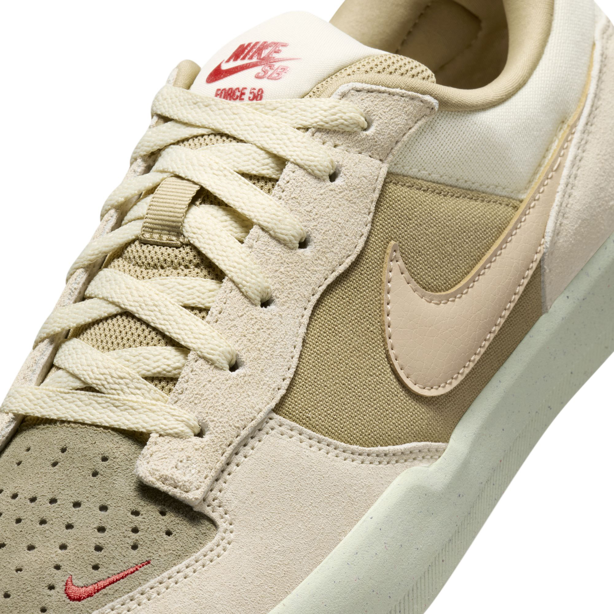 Nike SB Force 58 - Coconut Milk - Neutral Olive – Bild 8