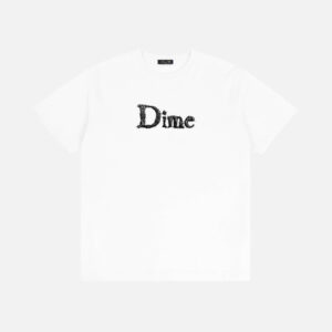 Dime MTL Classic Spiked T-Shirt - white