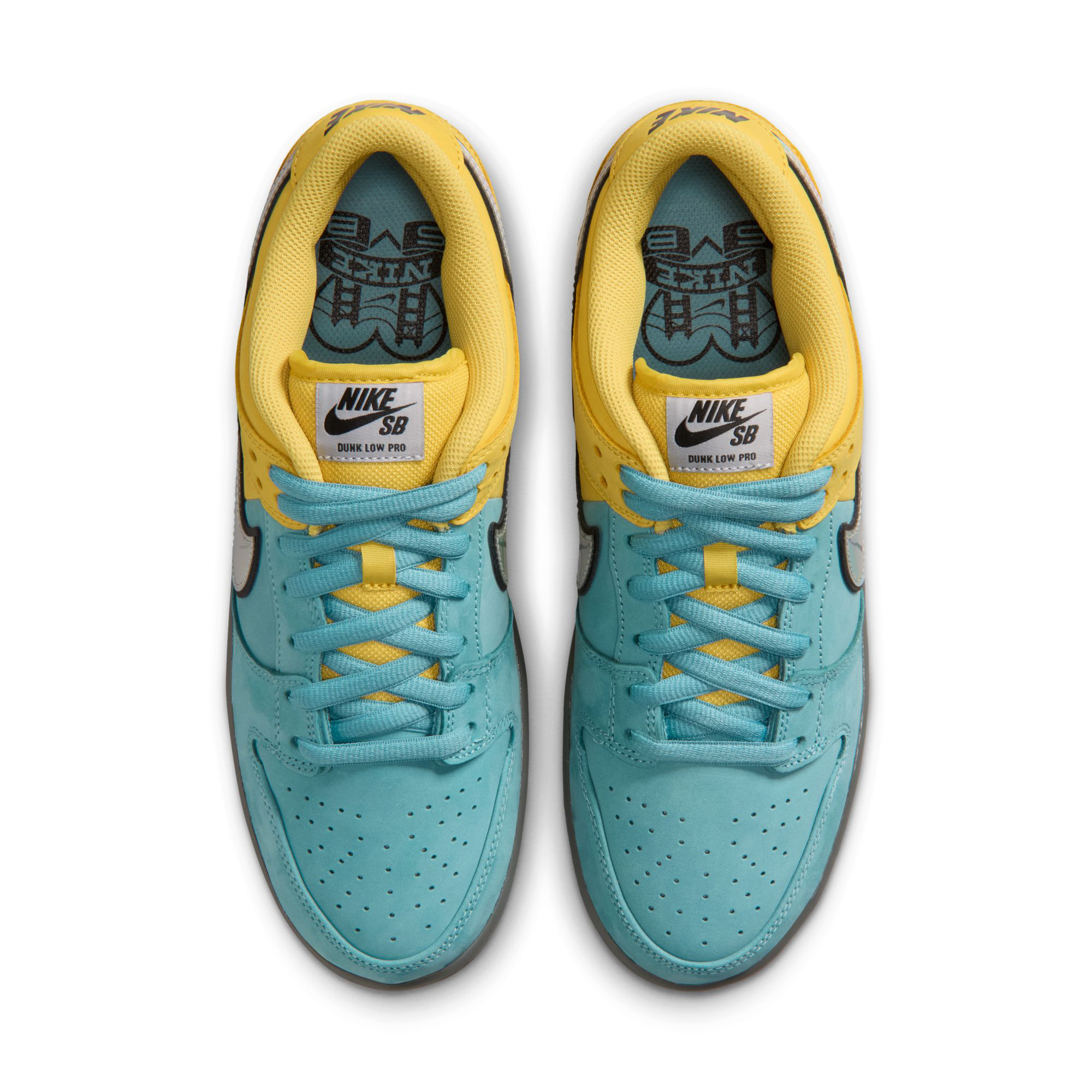 Nike SB Dunk Low Pro - Muni Lightning Denim Turquoise – Bild 5