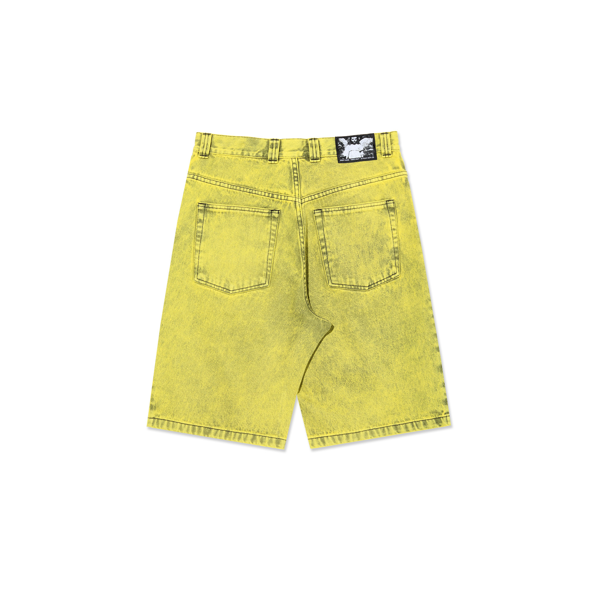 Polar Skate Co. Big Boy Shorts / Angel Child - lemon black – Bild 2