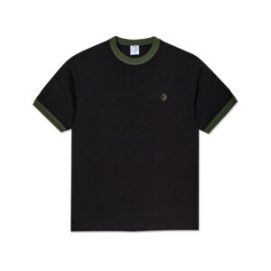 Polar Skate Co. Ringer Tee - black green