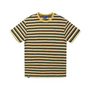 Hélas Classic Striped Tee - green