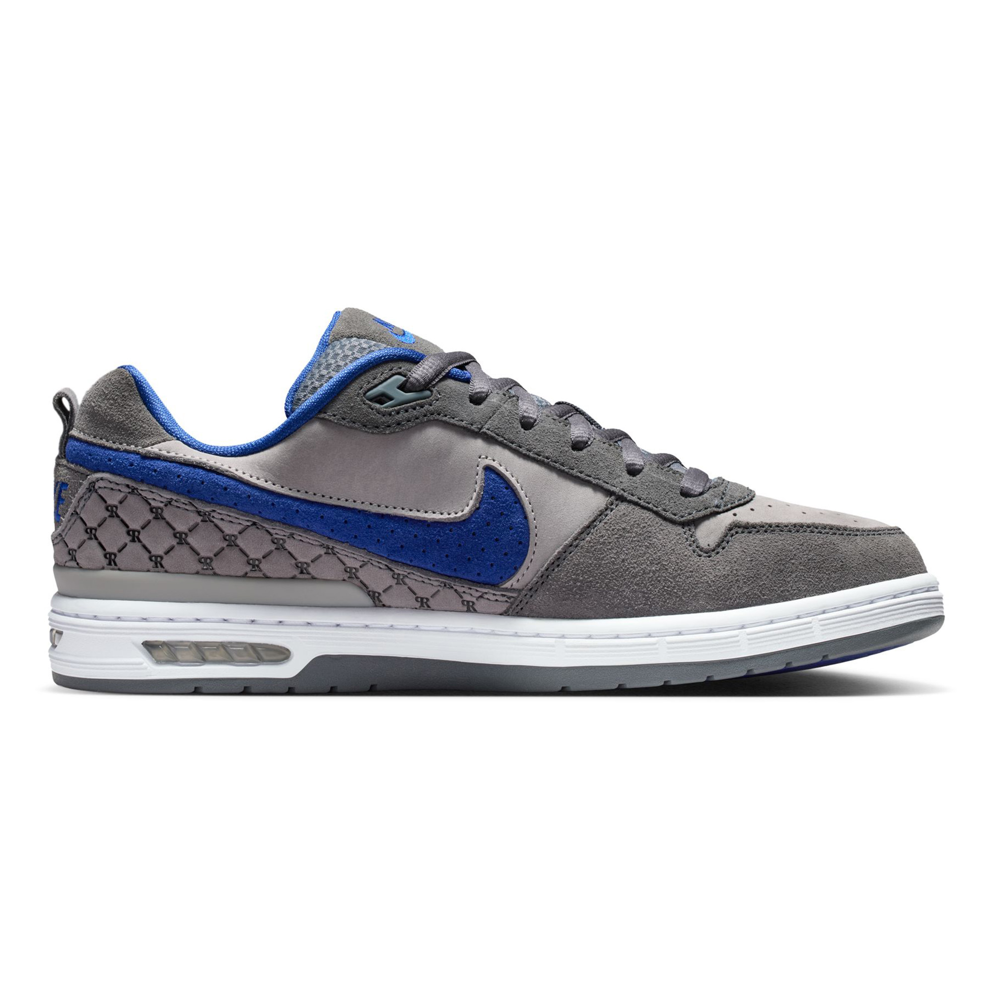 Nike SB Paul Rodriguez Zoom Air Low  - Flint Grey/ Deep Royal Blue – Bild 2