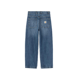 Carhartt WIP Brandon Pant - blue marble used wash