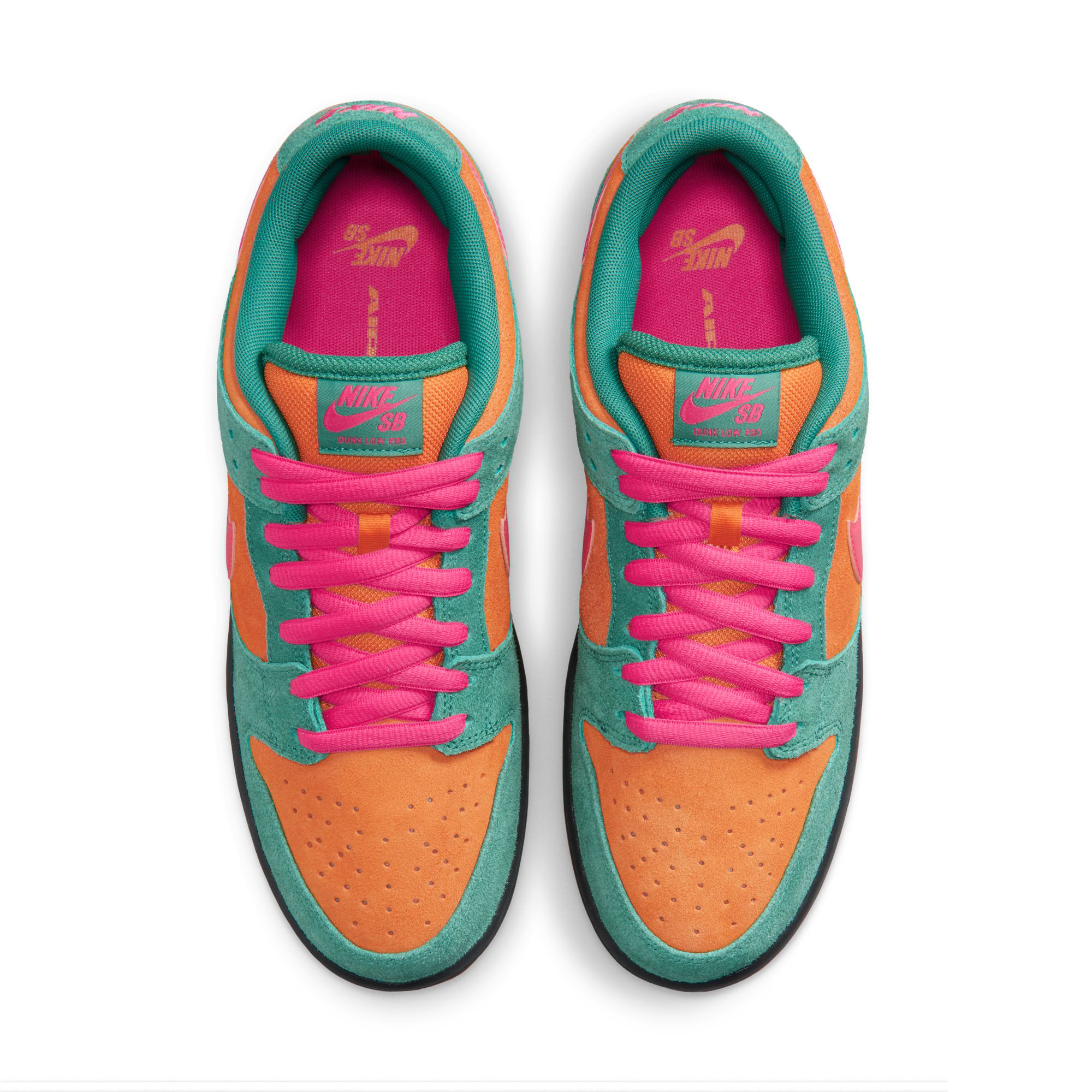 Nike SB Dunk Low Pro - green Noise - Light Curry - Off Noir - Watermelon – Bild 6