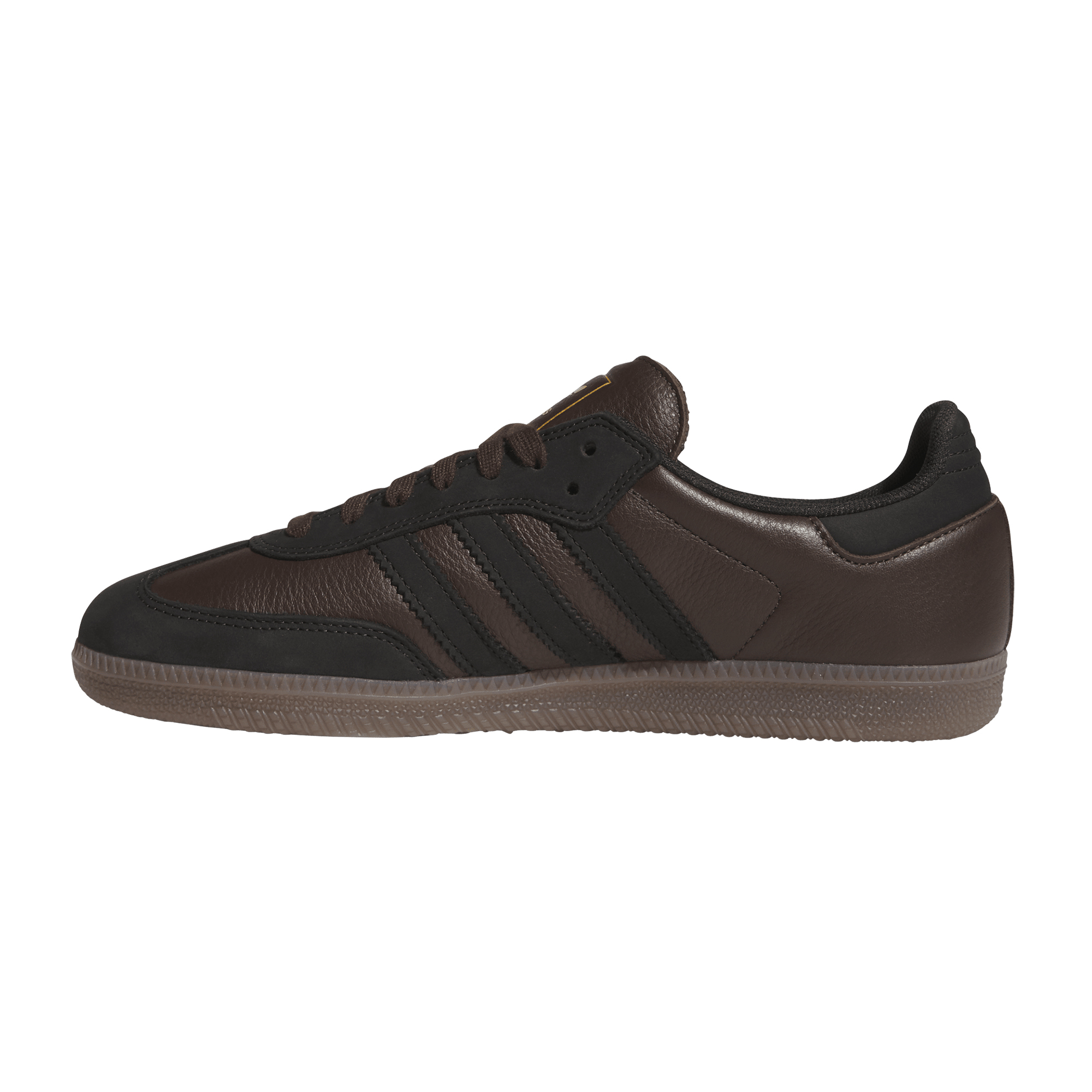Adidas Skateboarding - Samba ADV - Dark Brown / Core Black / Gum – Bild 8