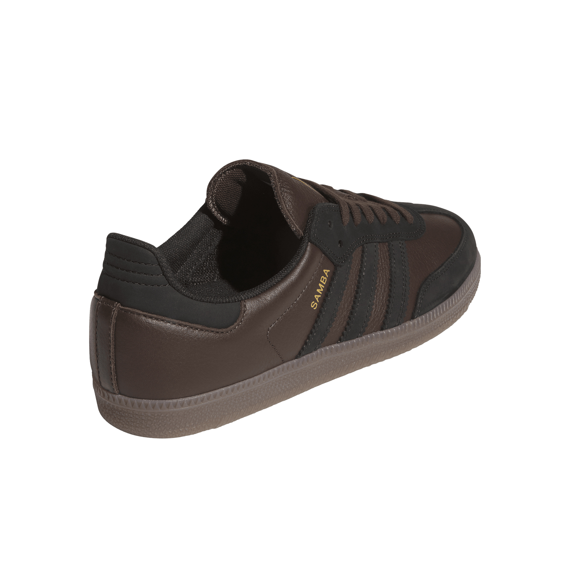 Adidas Skateboarding - Samba ADV - Dark Brown / Core Black / Gum – Bild 6