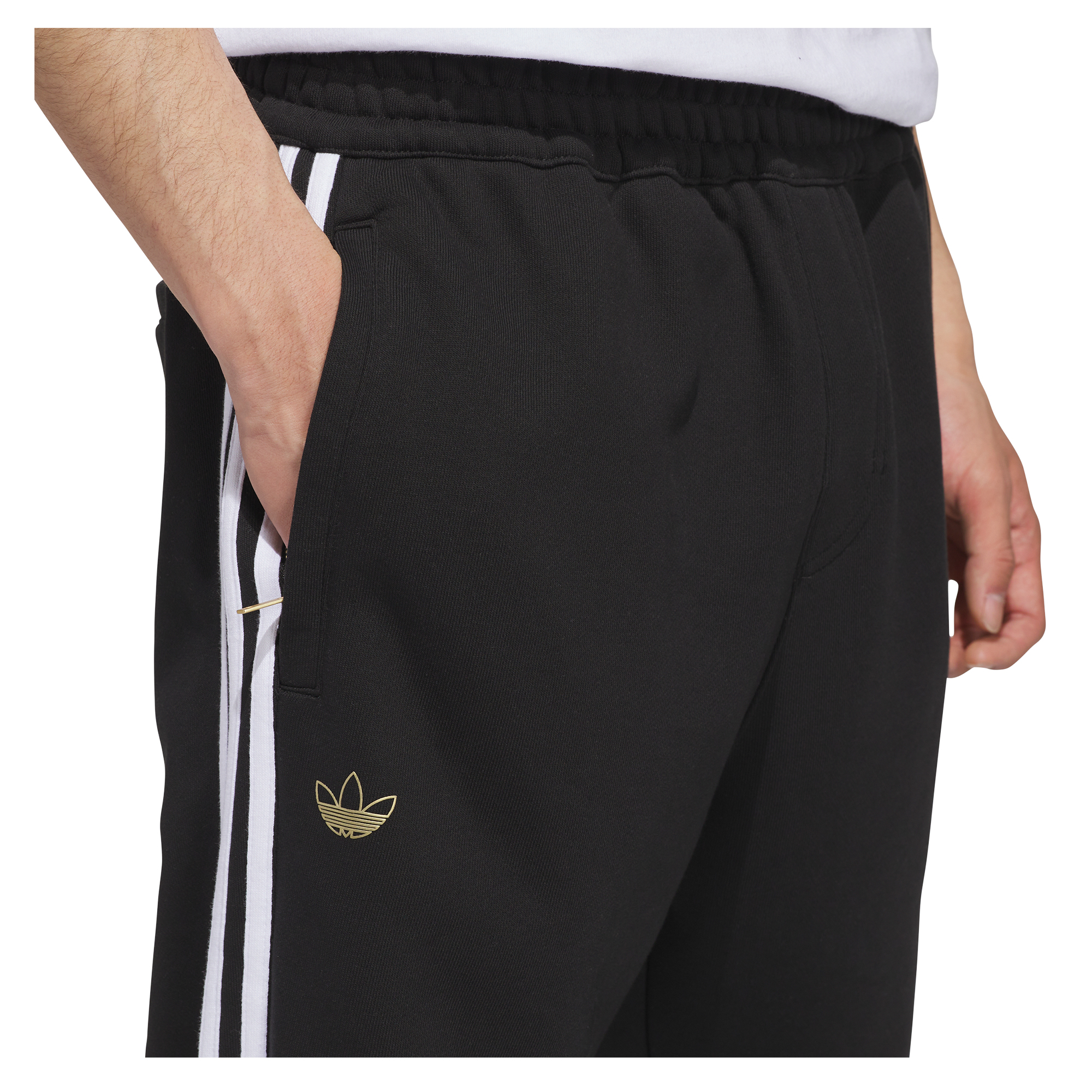 Adidas Skateboarding - Tyshawn Track Pant - black/white – Bild 5