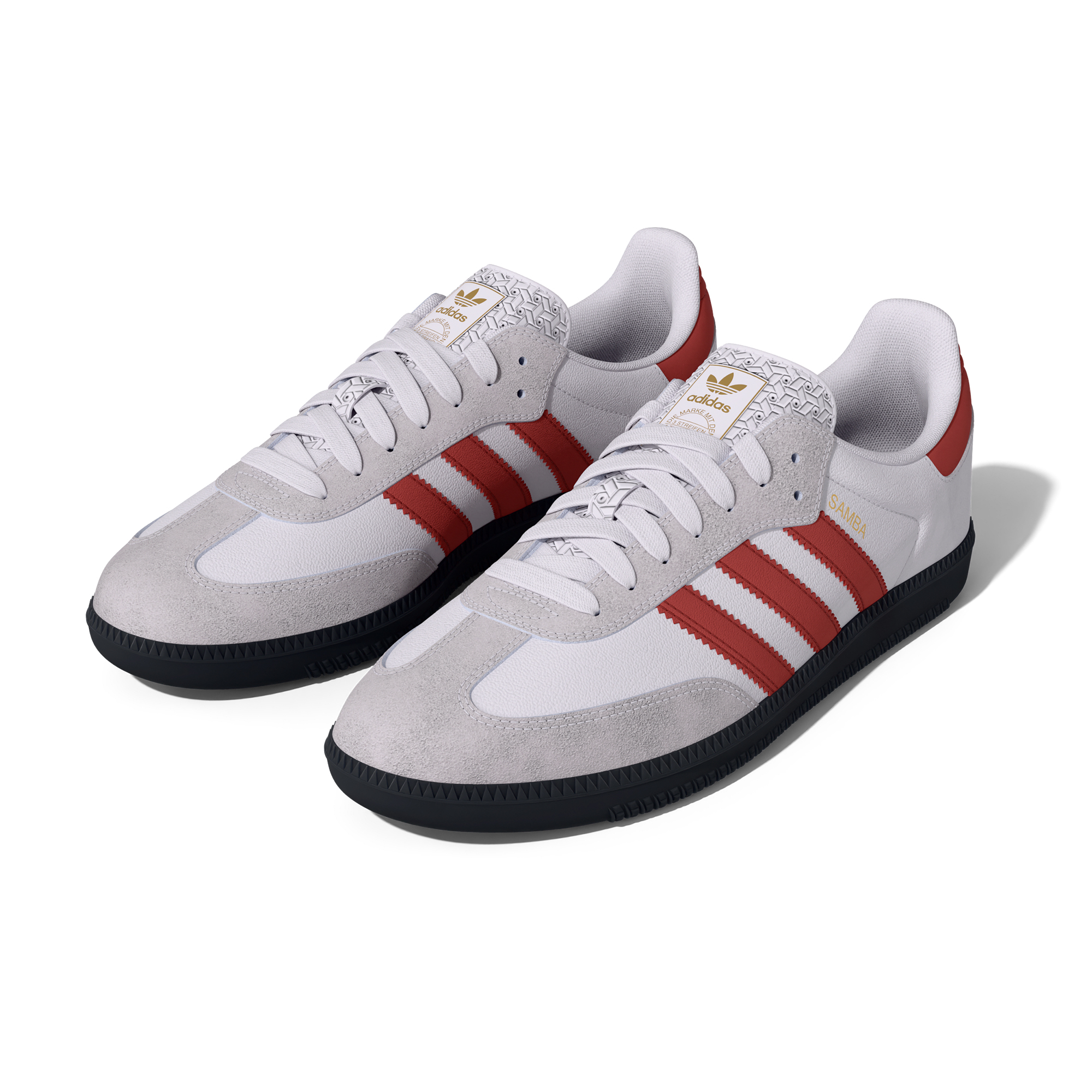 Adidas Skateboarding - Samba ADV - Core Black / Frozen Purple / Better Scarlet – Bild 6