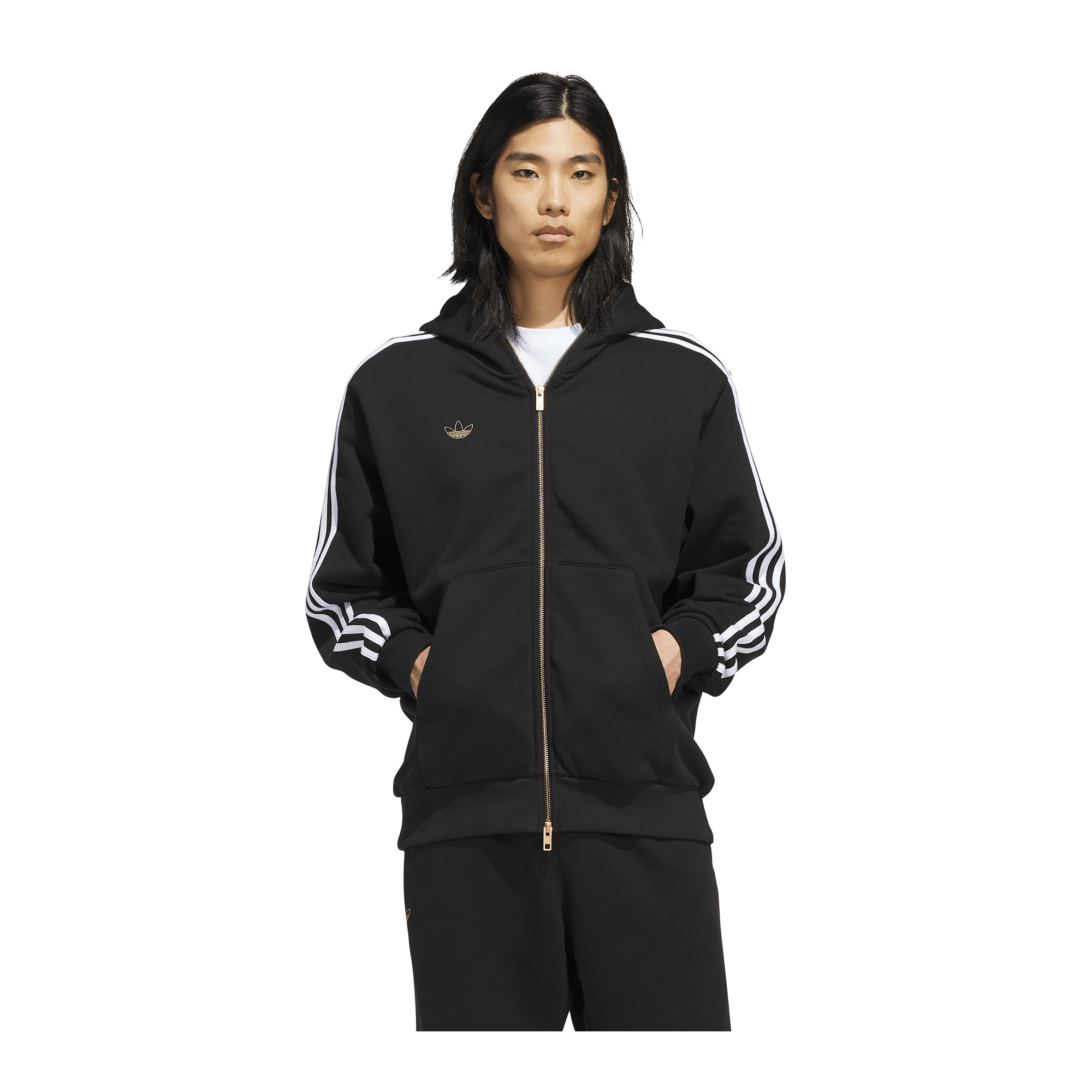 Adidas Skateboarding - Tyshawn Track Jacket - black/white – Bild 5