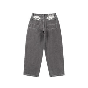 Dime MTL Baggy Wink Denim Pants - faded black