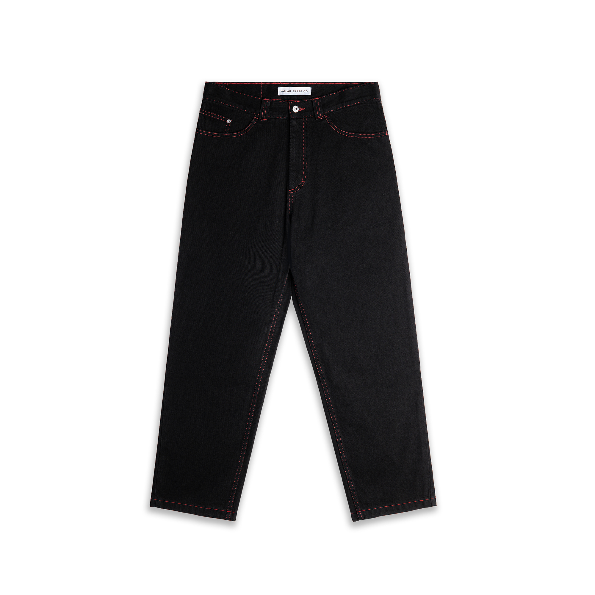 Polar Skate co. 93 Pants / Apocalypse Nun - black red