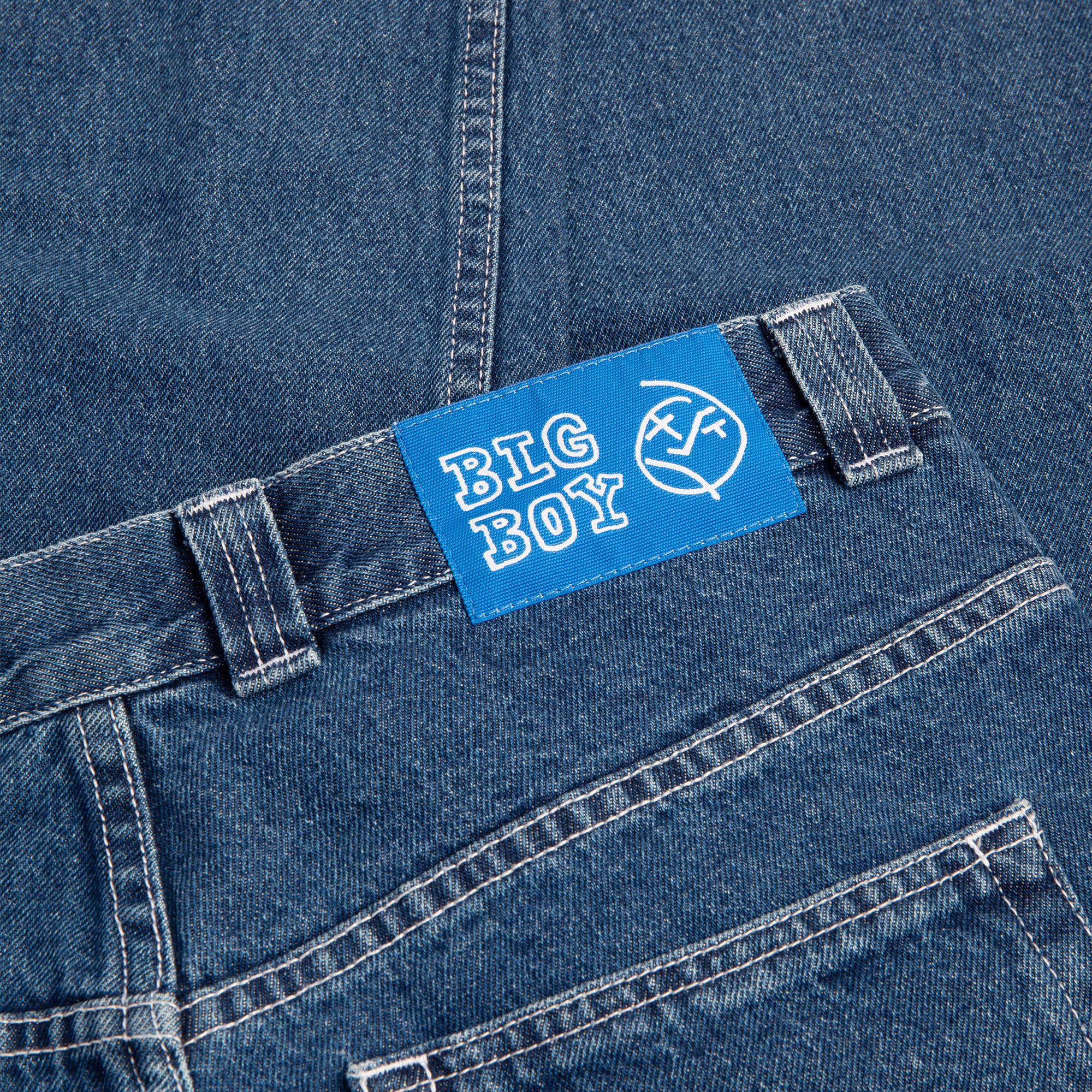 Polar Skate co. Big Boy Pants OG - blue wash – Bild 4