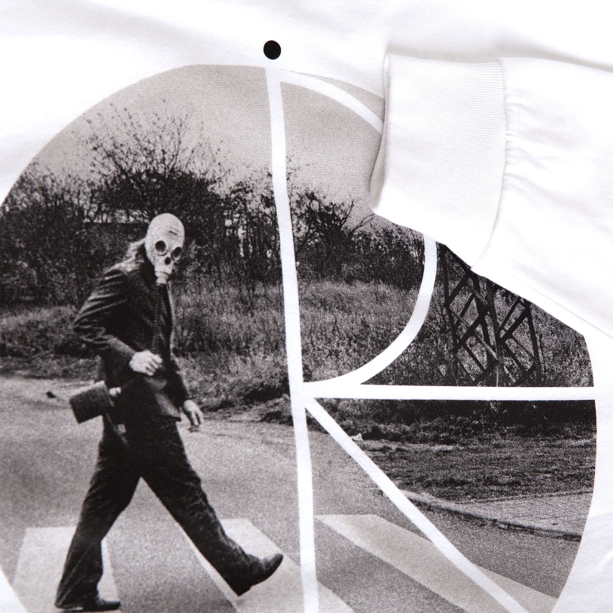 Polar Skate co. Fill Logo LS  / Klez Crossing - white – Bild 4